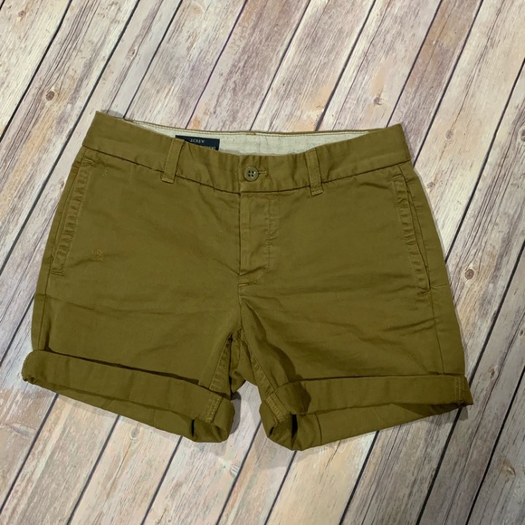 J. Crew Pants - J Crew broken in boyfriend shorts size 0